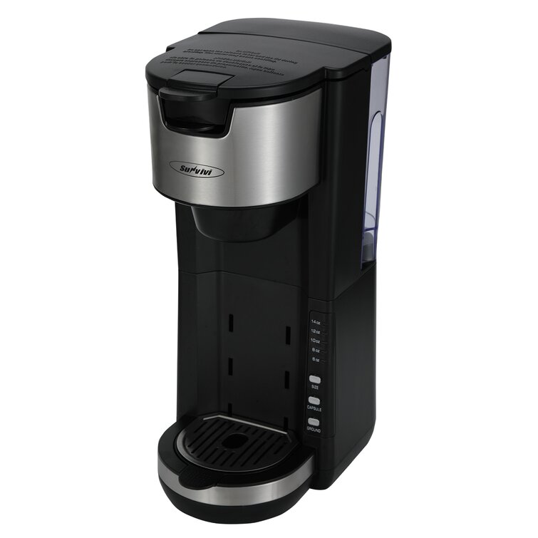 Farberware single serve coffee maker not making full online cup